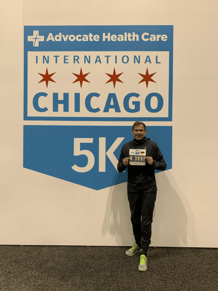 Chicago Marathon Erfahrungen Bericht Startunterlagen 5k