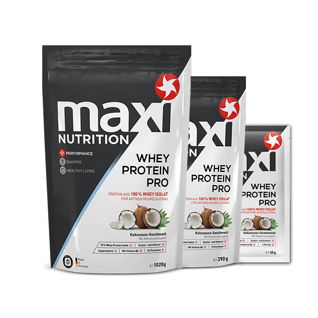 maxinutriton whey protein isolat kokos shake test erfahrungen