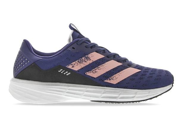 adidas sl20 sl 20 lightstrike laufschuhe lila purple pink dunkelblau