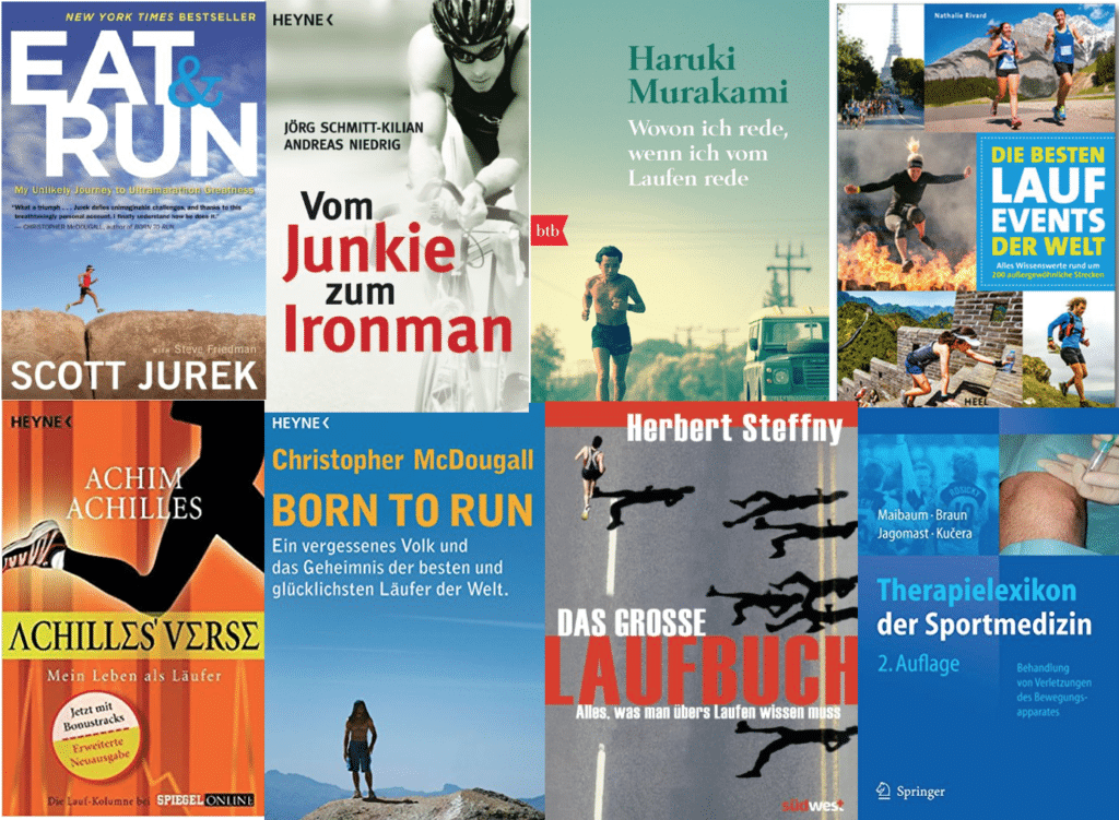 Laufbücher: Die 8 besten Bücher über Laufen, Marathon und Lauftraining 9 Laufbuecher Die 8 besten Buecher ueber Laufen Marathon Halbmatathon laufeinsteiger laufanfaenger marathontraining Lauftraining