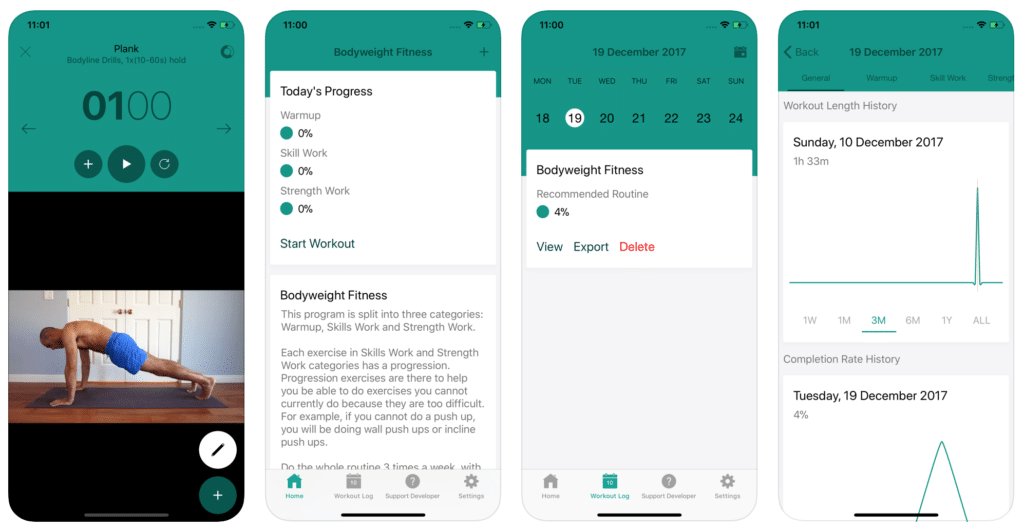 bodyweight training fitness app
