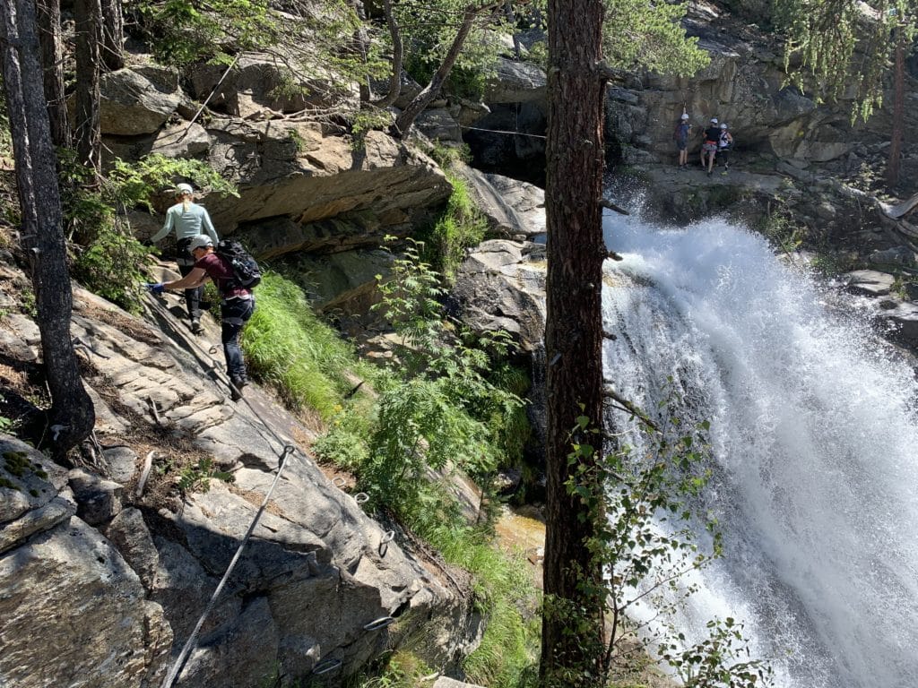 groesster laengster wasserfall tirol oesterreich stuibenfall wanderung klettersteig 4