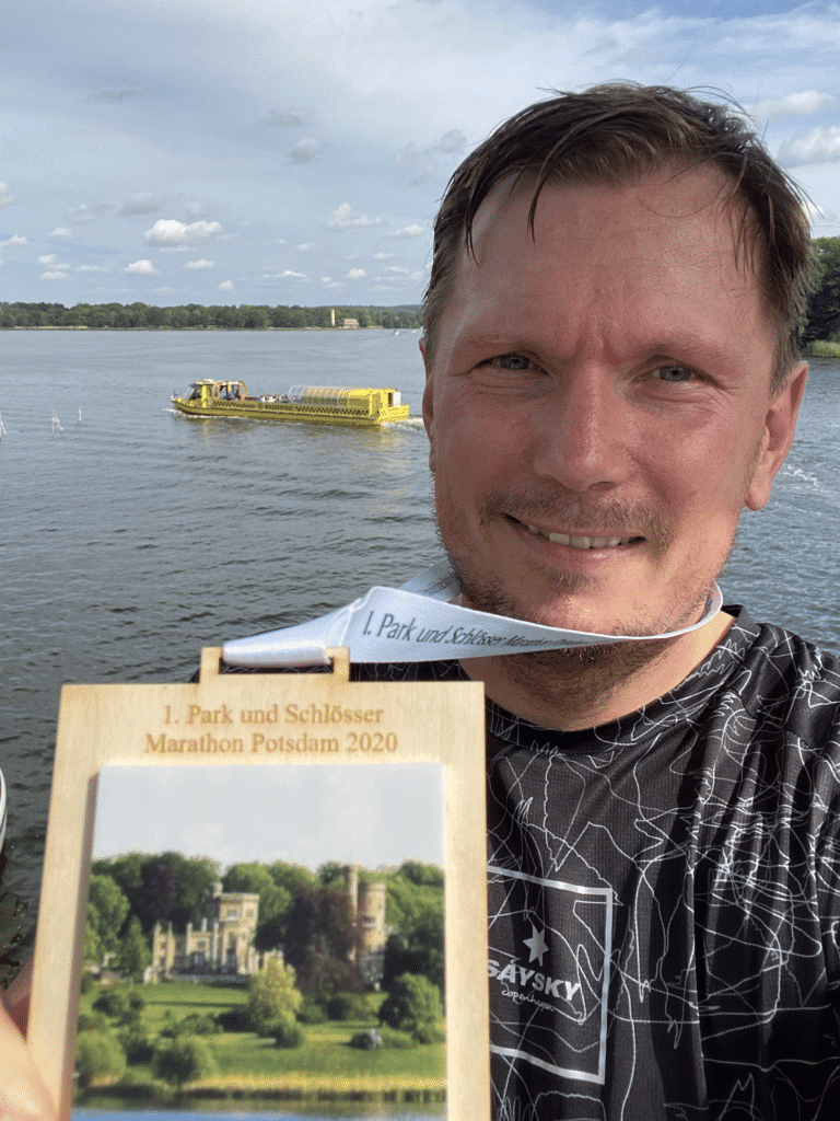 Flashbacks auf das Läuferleben: Das lief im August 2020 2 park schloessermarathon potsdam medaille