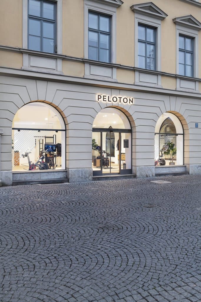 Peloton Store Muenchen Shop Showroom Odeonsplatz 8