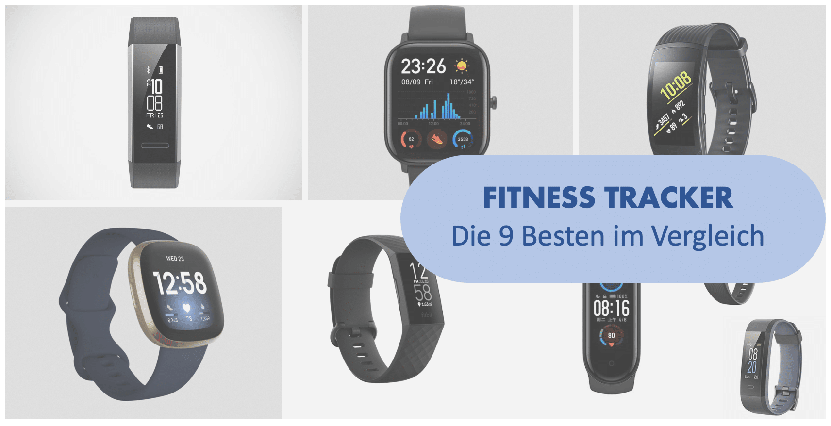 Die 9 besten FitnessTracker für Sport & Freizeit Blog übers Laufen