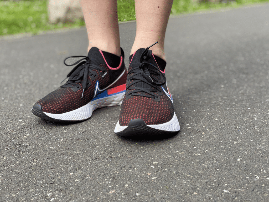 Nike React Infinity Run Flyknit laufschuhe test testbericht laufblog erfahrungen erfahrungsbericht vorne