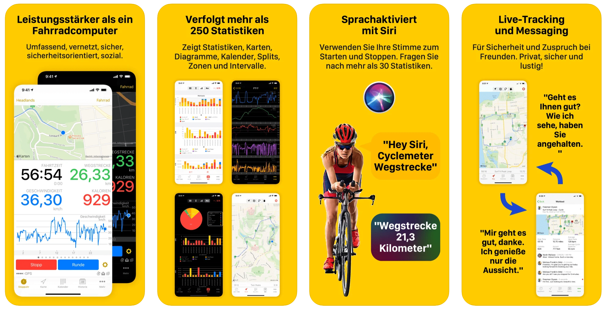 Die 10 besten Fahrrad Apps für kostenlose Navigation, Training und