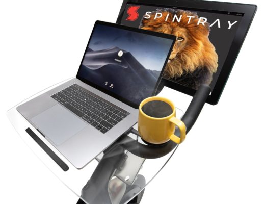 spintray peloton bike laptop halterung