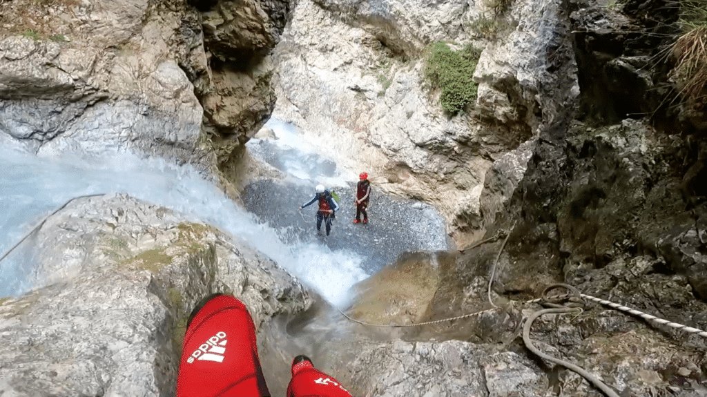 canyoning rosengartenschlucht imst tirol familie kinder erfahrungen erfahrungsbericht test area 47 3