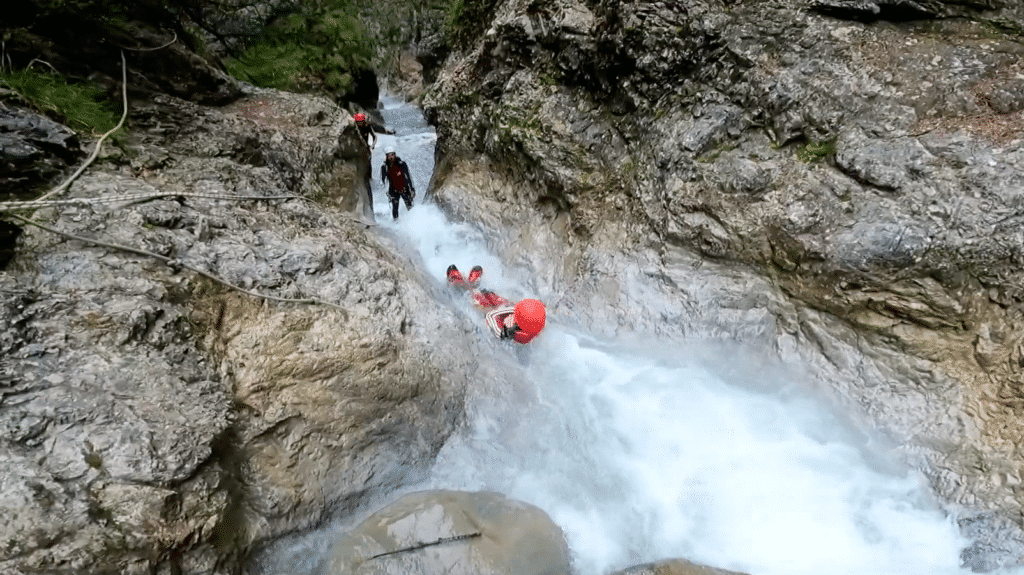 canyoning rosengartenschlucht imst tirol familie kinder erfahrungen erfahrungsbericht test area 47 5