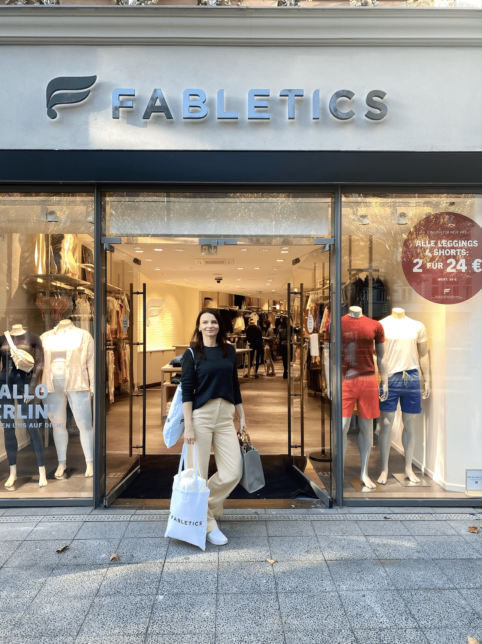 Fabletics Store Berlin - Erster Shop in Europa | SPORTS INSIDER