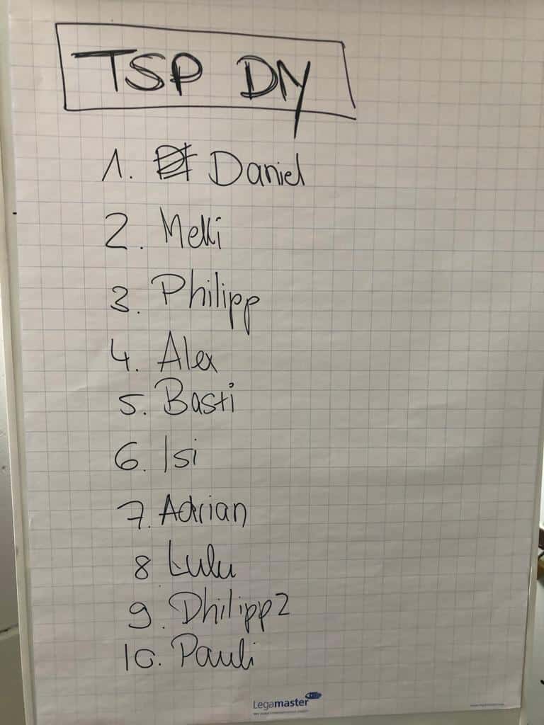 The Speed Project: Erfahrungen mit 30 Stunden Staffellauf beim TSP DIY 65 the speed project tsp diy berlin kraft runners lfg flipchart