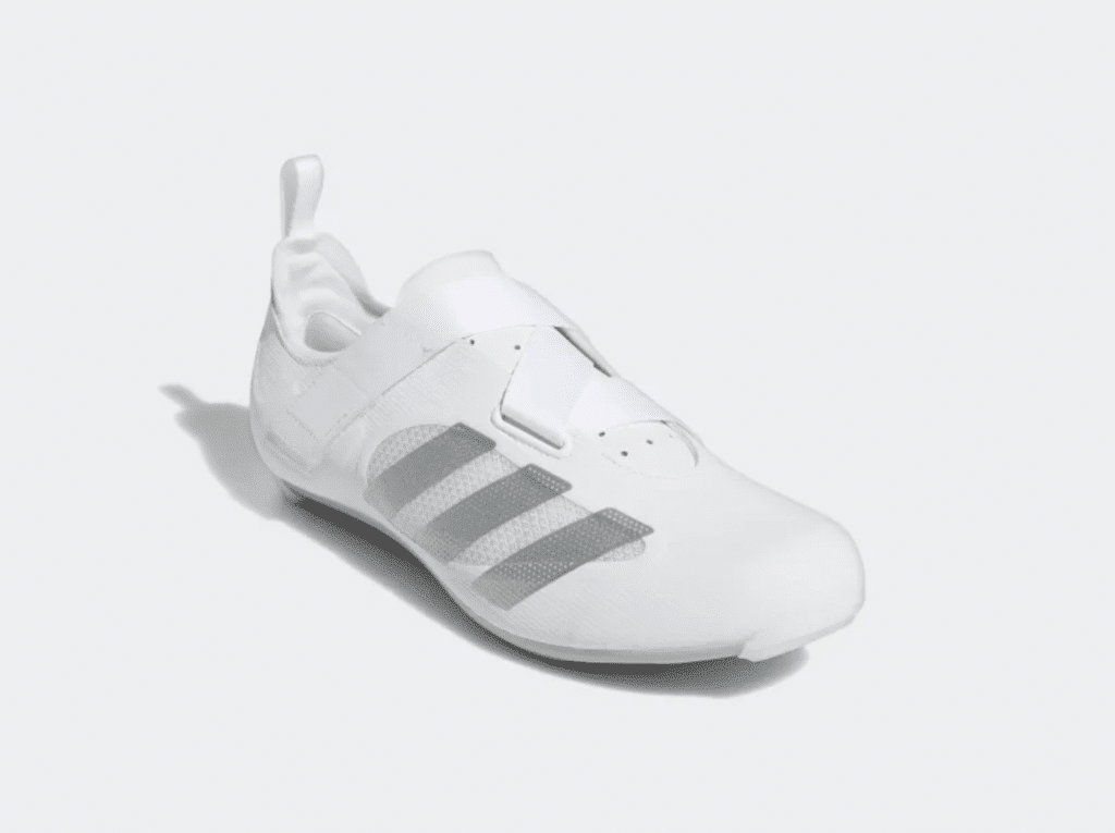 adidas the indoor fahrrad schuh peloton cycling spinning test erfahrungen testbericht weiss seite