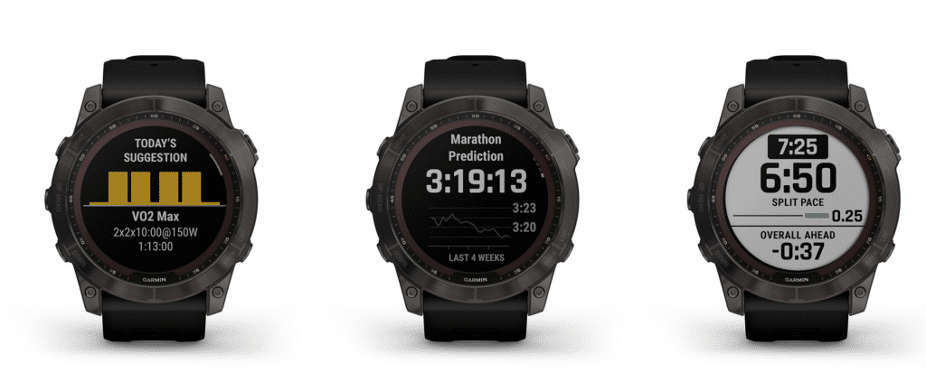 garmin fenix 7 race predictor renntempo marathonzeit