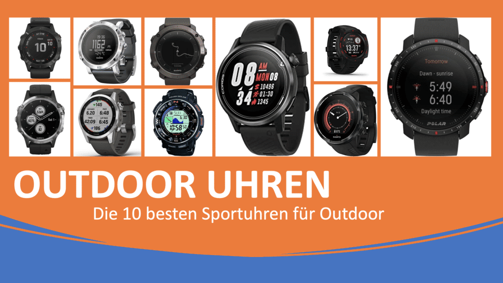 outdoor uhren sportuhren test vergleich garmin suunto polar coros gps alternative apple watch wandern radfahren