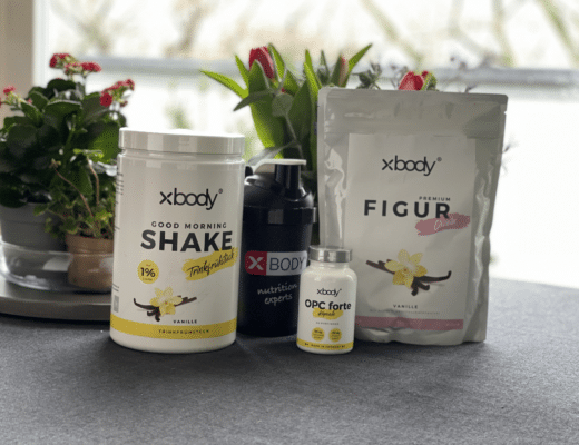 xbody good morning shake protein premium figur protein vanille opc forte test erfahrungsbericht