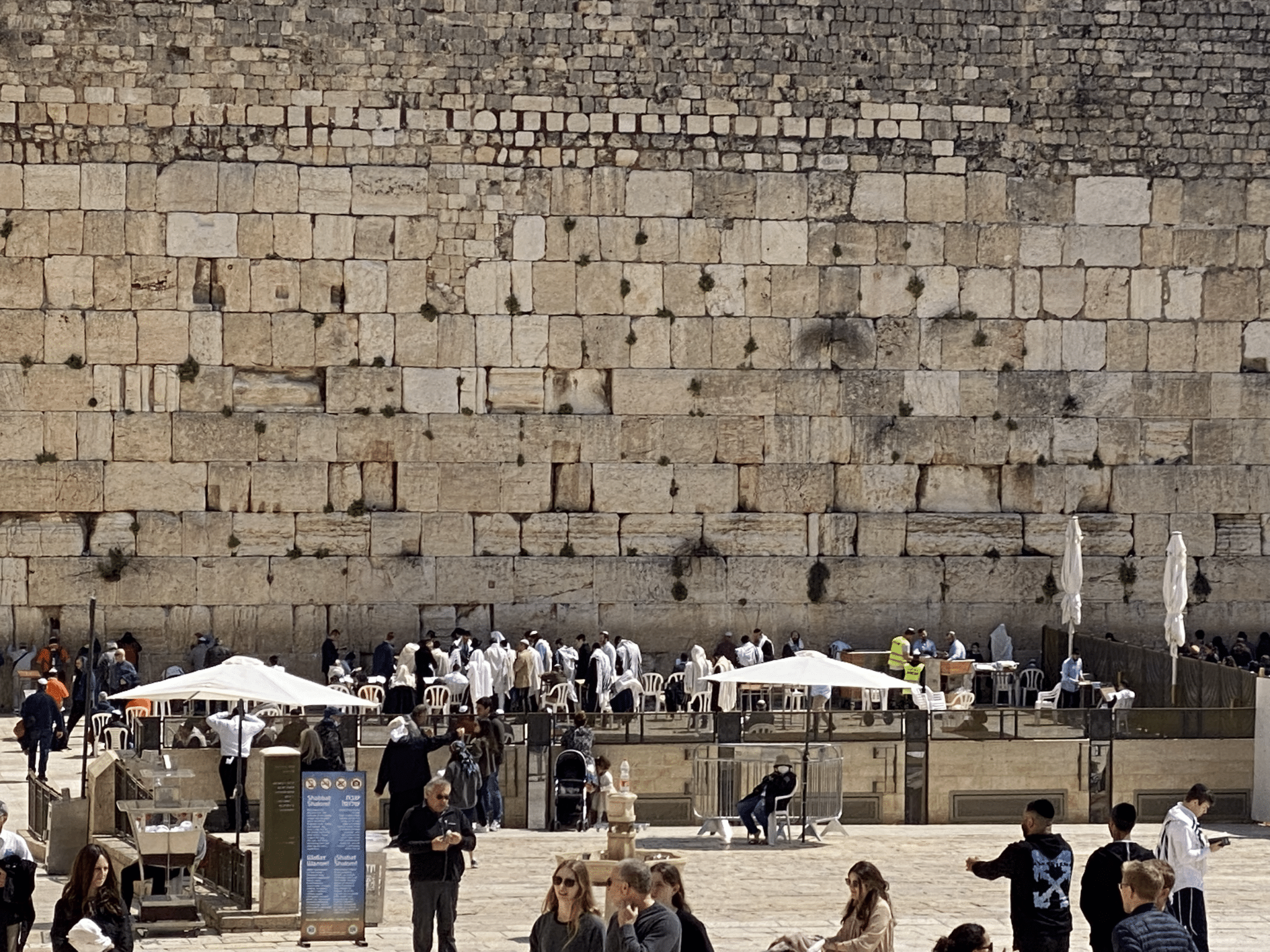 Jerusalem Marathon. Meine Erfahrungen von der Reise nach Jerusalem. 44 klagemauer jerusalem