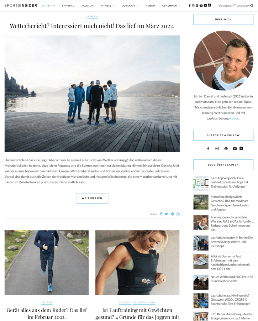 laufblog laufblogger bester laufblog blog ueber laufen anfaenger frauen