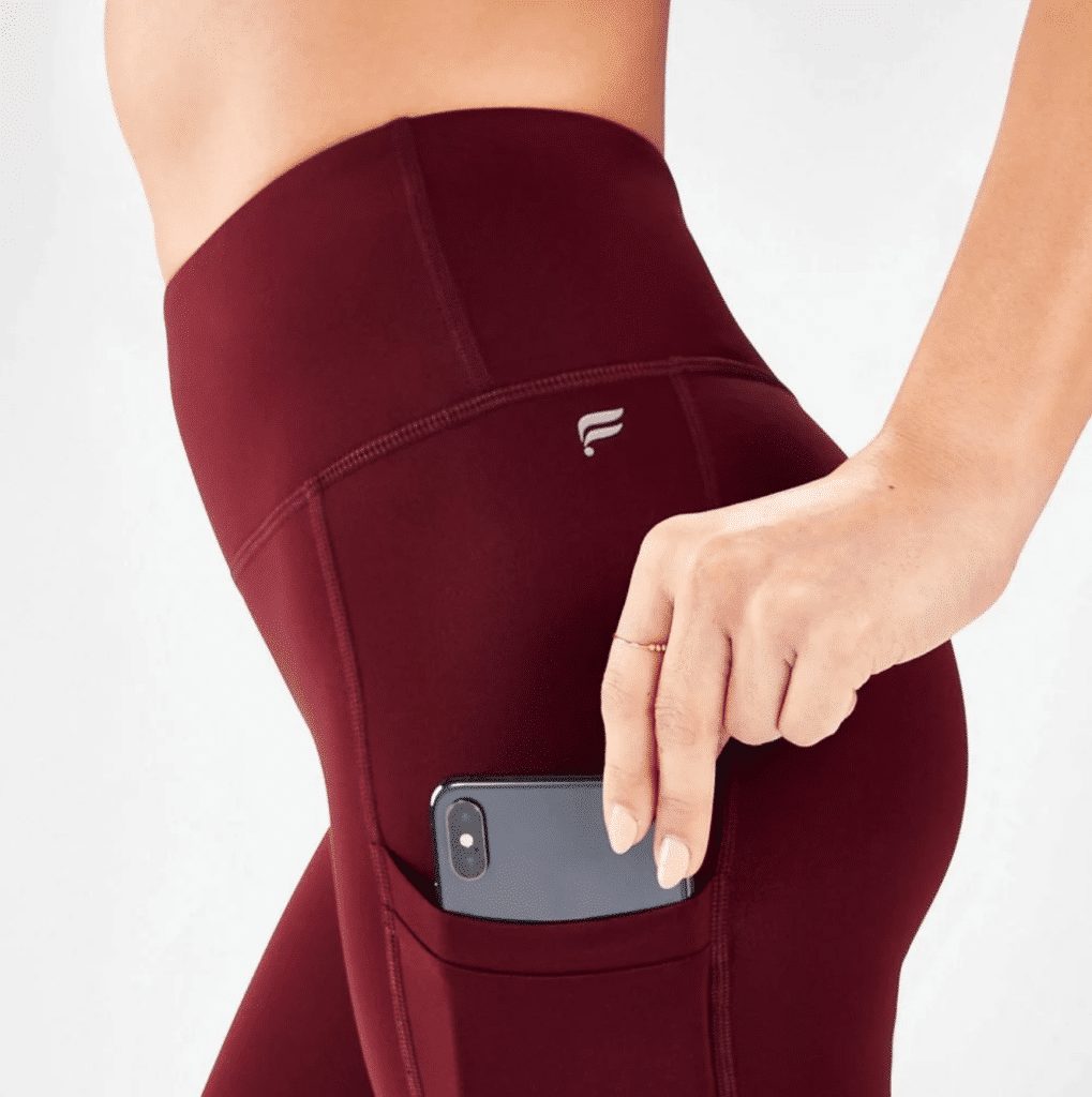 leggings mit tasche handytasche tights smartphone iphone