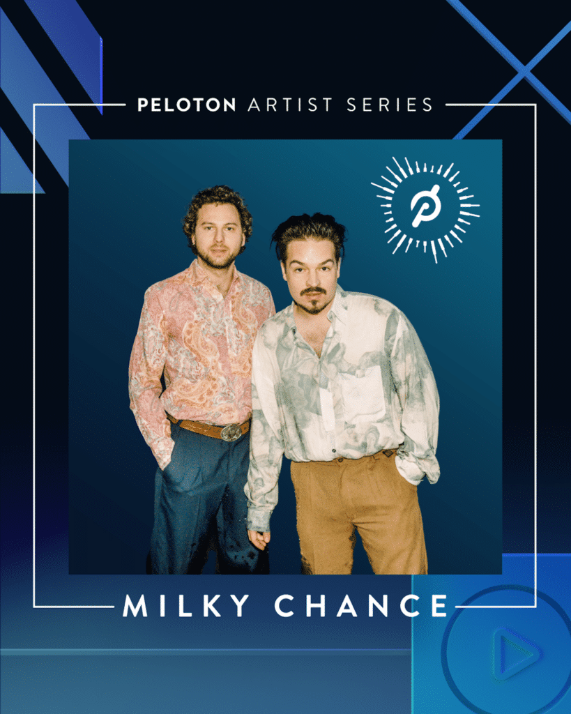 Milky Chance Artist Series bei Peloton: Trainieren zu Colorado, Stolen Dance und Synchronize 6 milky chance colorado stolen dance synchronize peloton artist series ride run strenght 5