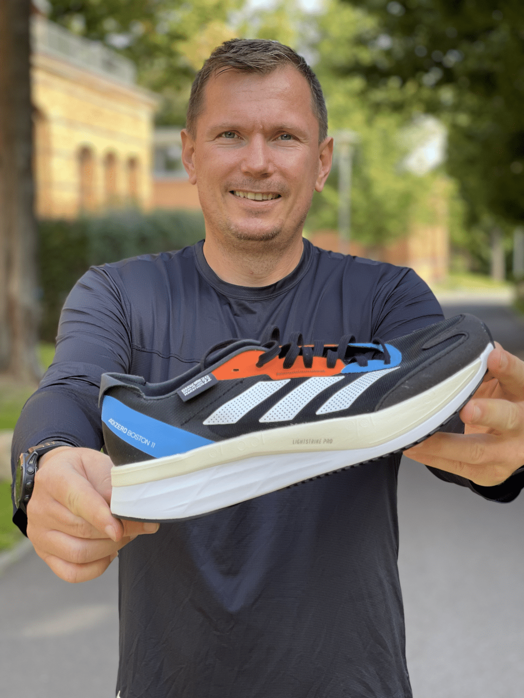 adidas ADIZERO BOSTON 11 Laufschuhe BERLIN Marathon Test Testbericht oben obermaterial berlin marathon edition 2022