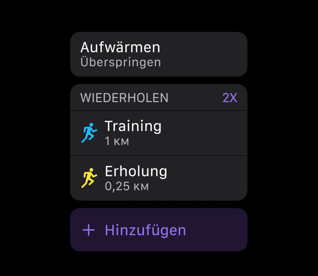 Apple Watch 8 im Test - Wie geeignet ist die Uhr für Sport, Fitness und Laufen? 9 apple watch series 8 test sport fitness laufen erfahrungen laufblog 1 intervalltraining