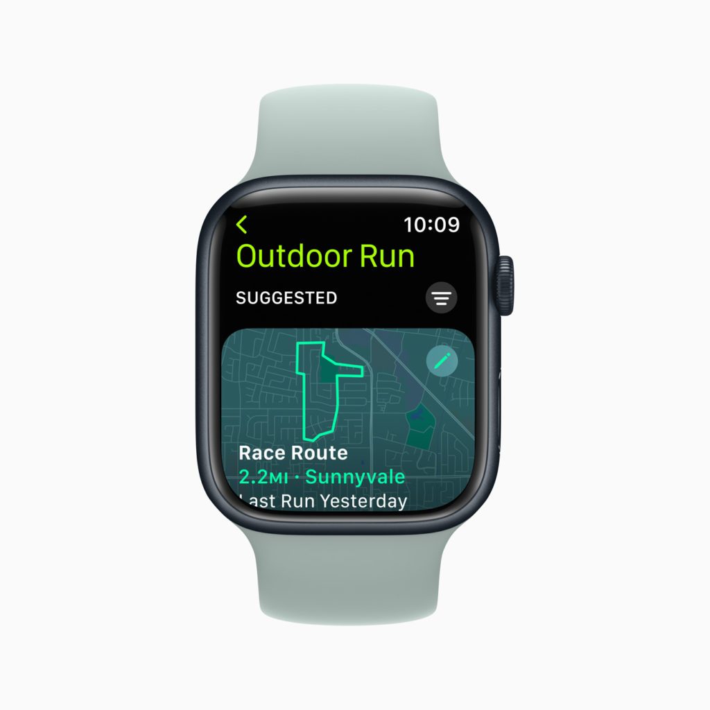 apple watch series 8 test sport fitness laufen erfahrungen laufblog routen strecken streckenvorschleage laufstrecke navigation