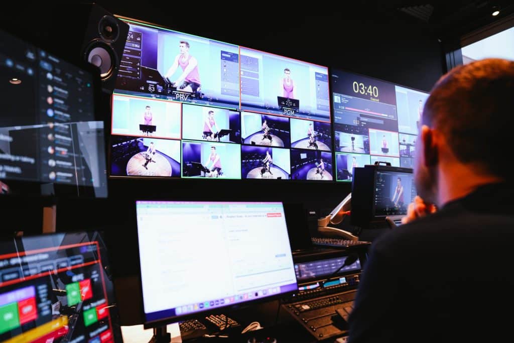 Zu Besuch im neuen Peloton Studio London in Covent Garden 8 peloton studios london kontrollraum regie