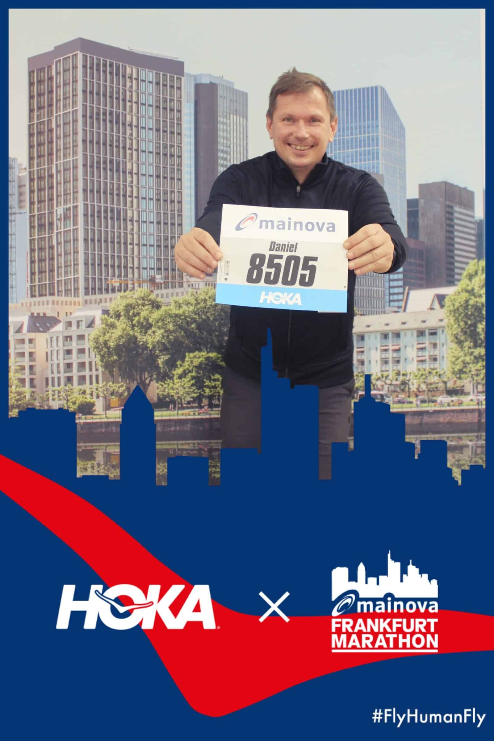 hoka frankfurt marathon 2022 startnummer bib daniel laufblogger