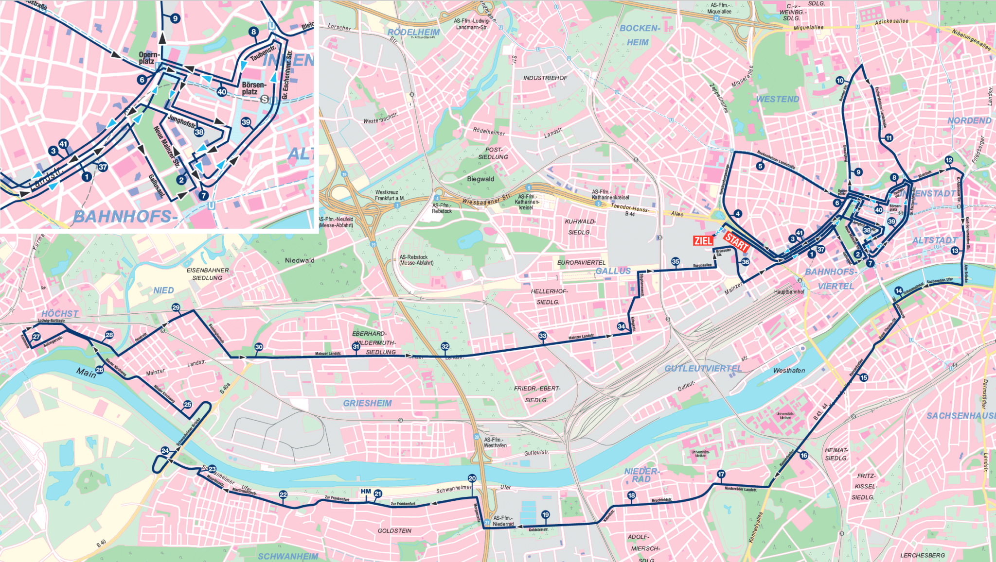 Frankfurt Marathon. Anmeldung, Erfahrungen live von der Strecke und die