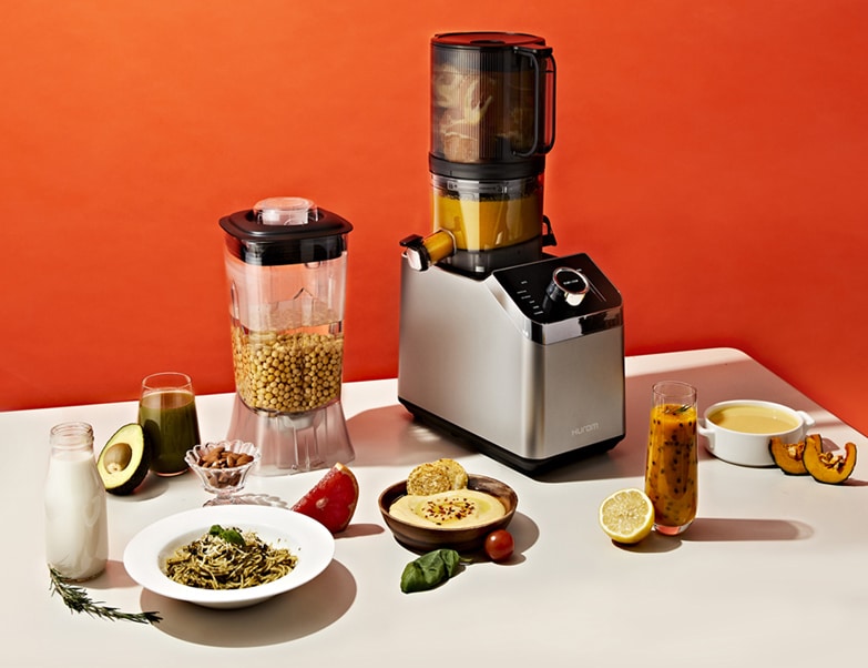 Hurom M100 Test: Erfahrungen mit der Juicer & Mixer Kombination für Säfte, Smoothies & Shakes. 4 hurom m100 slow juicer blender mixer test testbericht 1