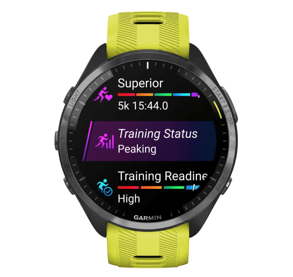 garmin forerunner 965 test testbericht erfahrungsbericht stiftung trainingsstatus