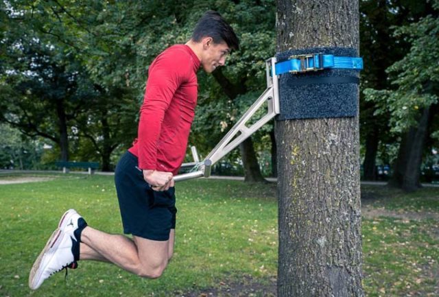 Pullup and Dip Test. Erfahrungen mit der Klimmzugstange für Outdoor und