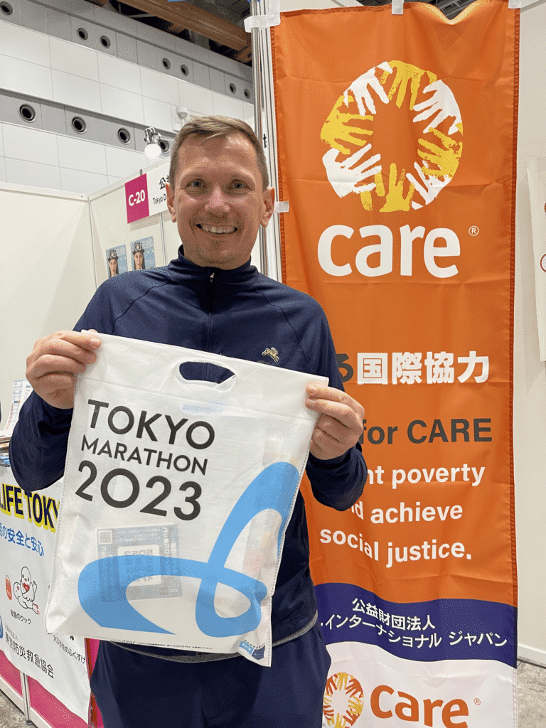 tokyo marathon reise sightseeing tokio laufreise 92 care international charity marathonmesse expo