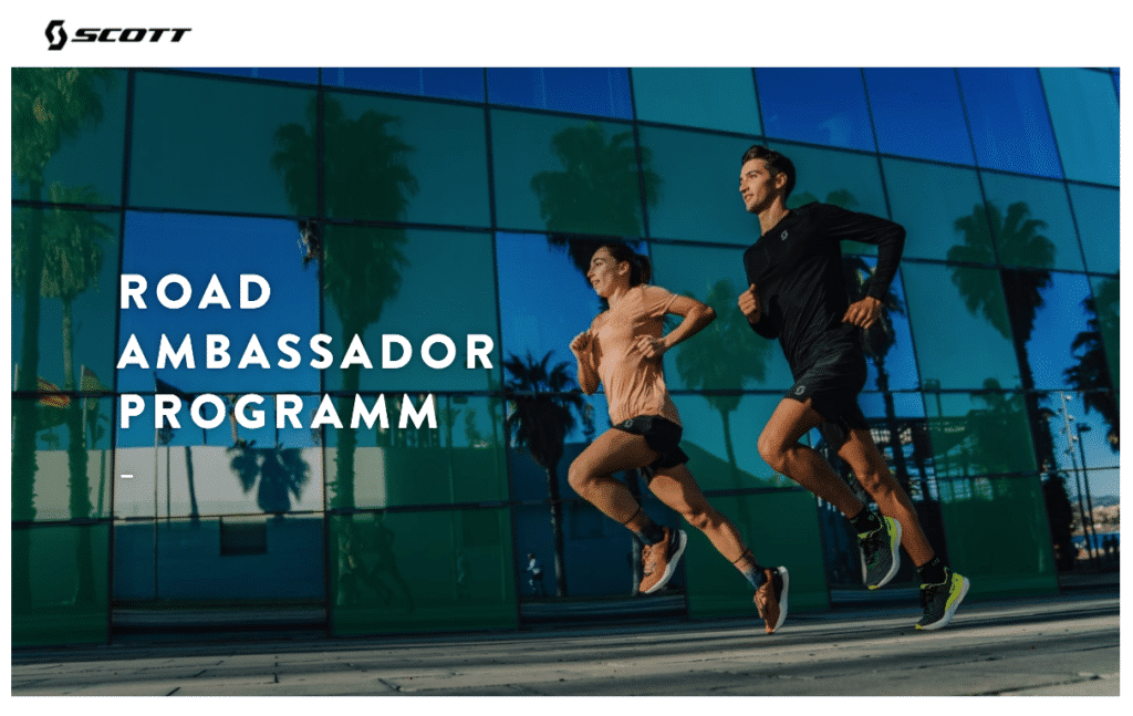 scott road ambassador programm
