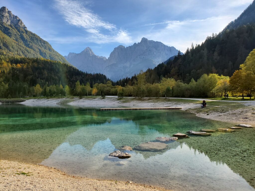 Jezero Jasna Kranjska Gora Slovenien Urlaub