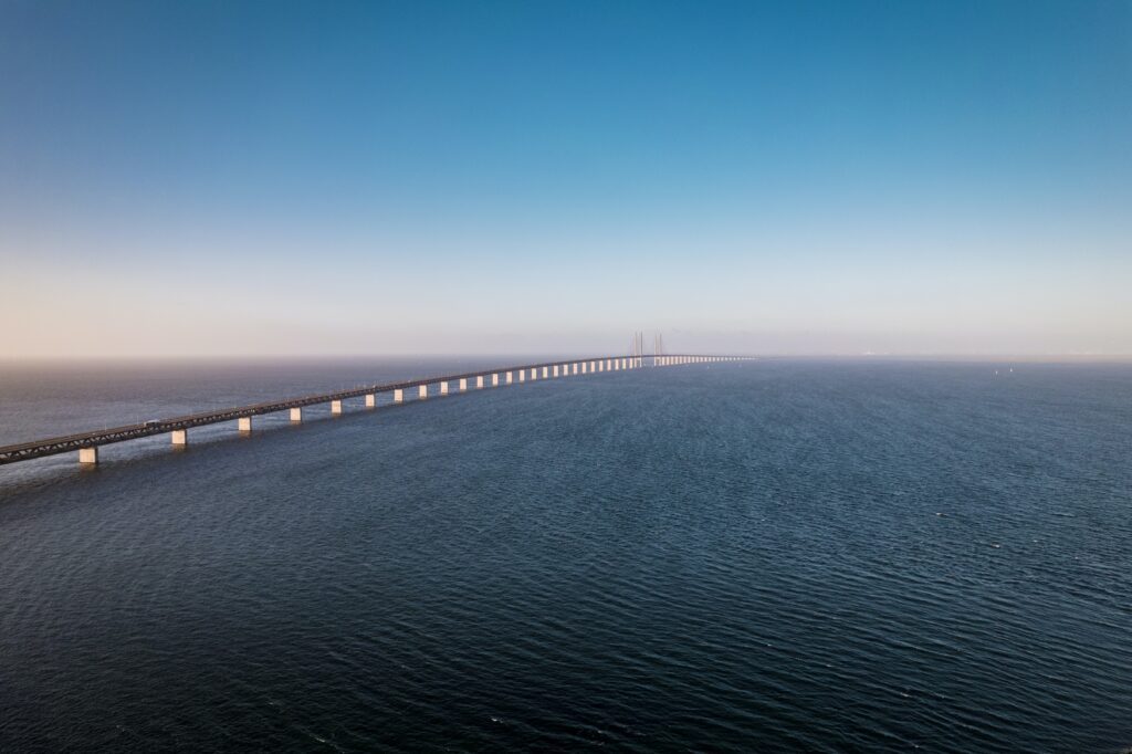 oeresundbruecke copenhagen daenemark malmoe schweden