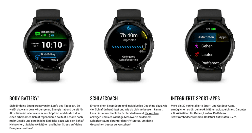 Garmin Venu 3 im Test: Entdecke alle Features und unsere Erfahrungen mit der neuen Fitness-Smartwatch 7 garmin venu 3 test testbericht erfahrungen erfahrungsbericht funktionen was kann die neue 1