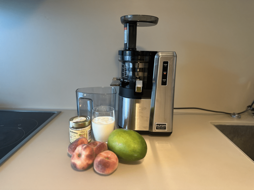 hurom hz test testbericht erfahrungsbericht slow juicer entsafter smoothie 3 Gross