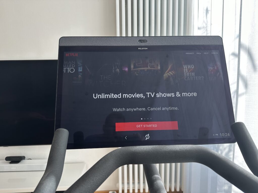 Netflix und Amazon Prime auf dem Peloton Bike? So kannst Du Filme und Fernsehen auf Bike und Tread! 5 peloton bike netflix app filme schauen fernsehen streaming deutschland