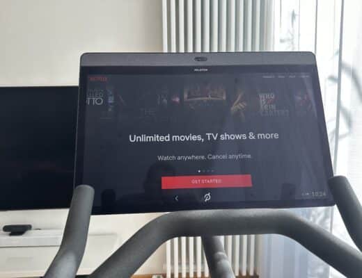 peloton bike netflix app filme schauen fernsehen streaming deutschland