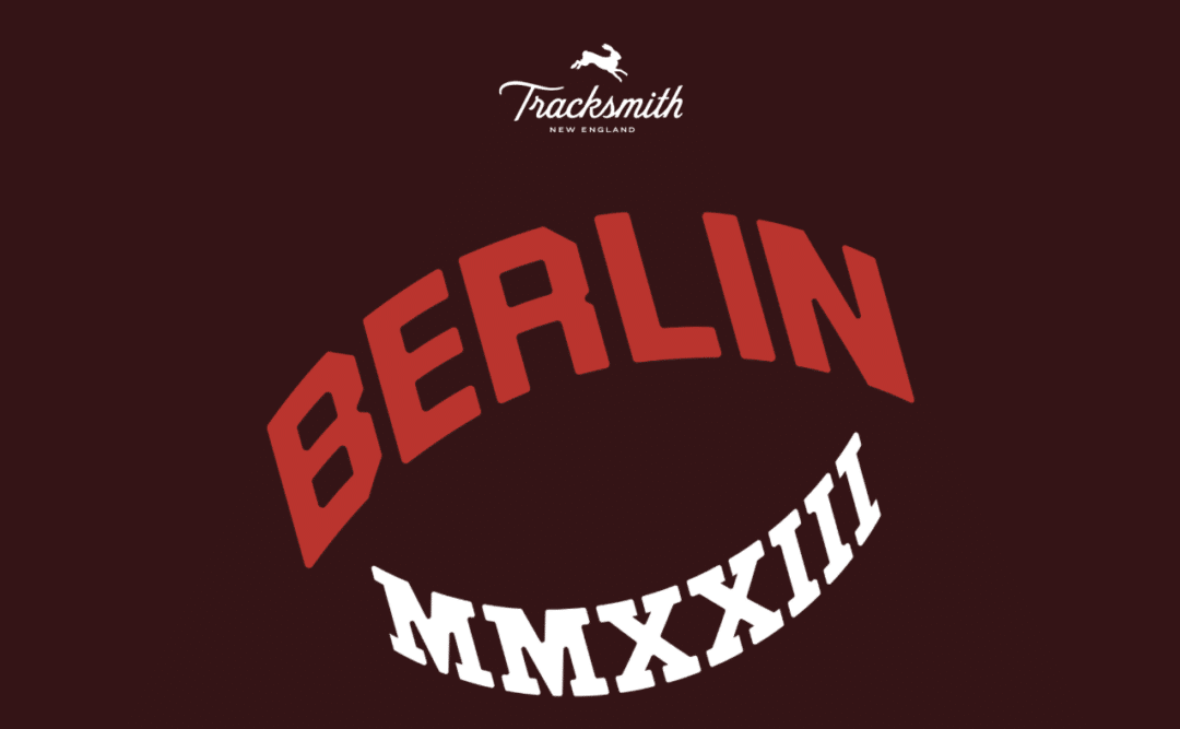 tracksmith berlin store shop singlet trackhouse marathon 2023 events