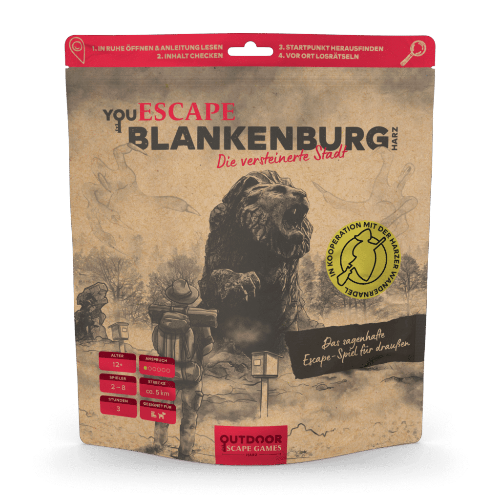 Urlaub im Harz? Sehenswürdigkeiten mal ganz neu erleben mit Escape Games, Segway, Buggy Tour & Geocaching 5 escape Blankenburg outdoor escape game harz