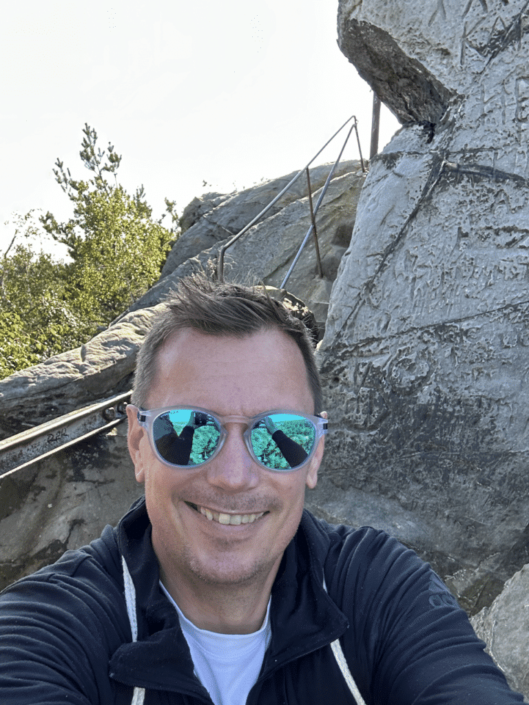 klettern harz felsen berg aussichtspunkt grossvaterfelsen