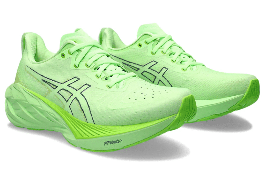 ASICS Novablast 4 Test Laufschuhe Erfahrungen Laufblog Testbericht Testurteil vorne