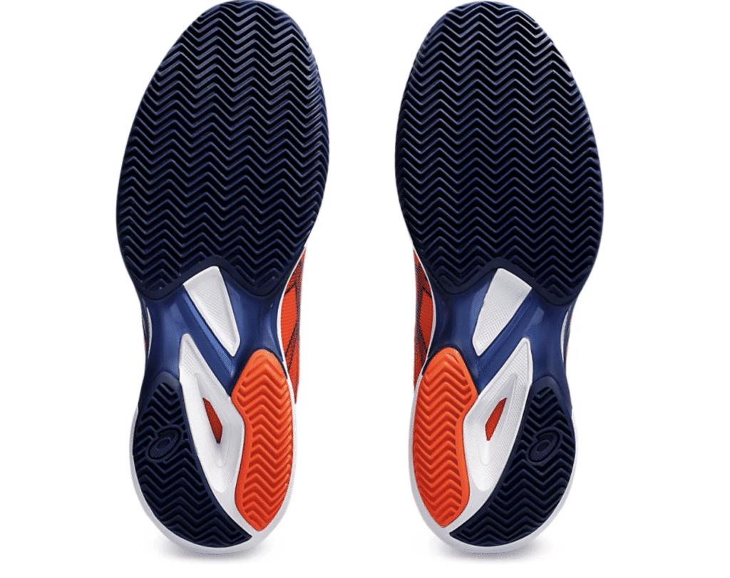 ASICS Solution Speed FF 3 Tennisschuh im Test. Wie agil ist er wirklich auf dem Court? 14 asics solution speed ff 3 test testbericht tennisschuhe erfahrungen erfahrungsbericht tennis blog tester sohlenansicht grip aussensohle