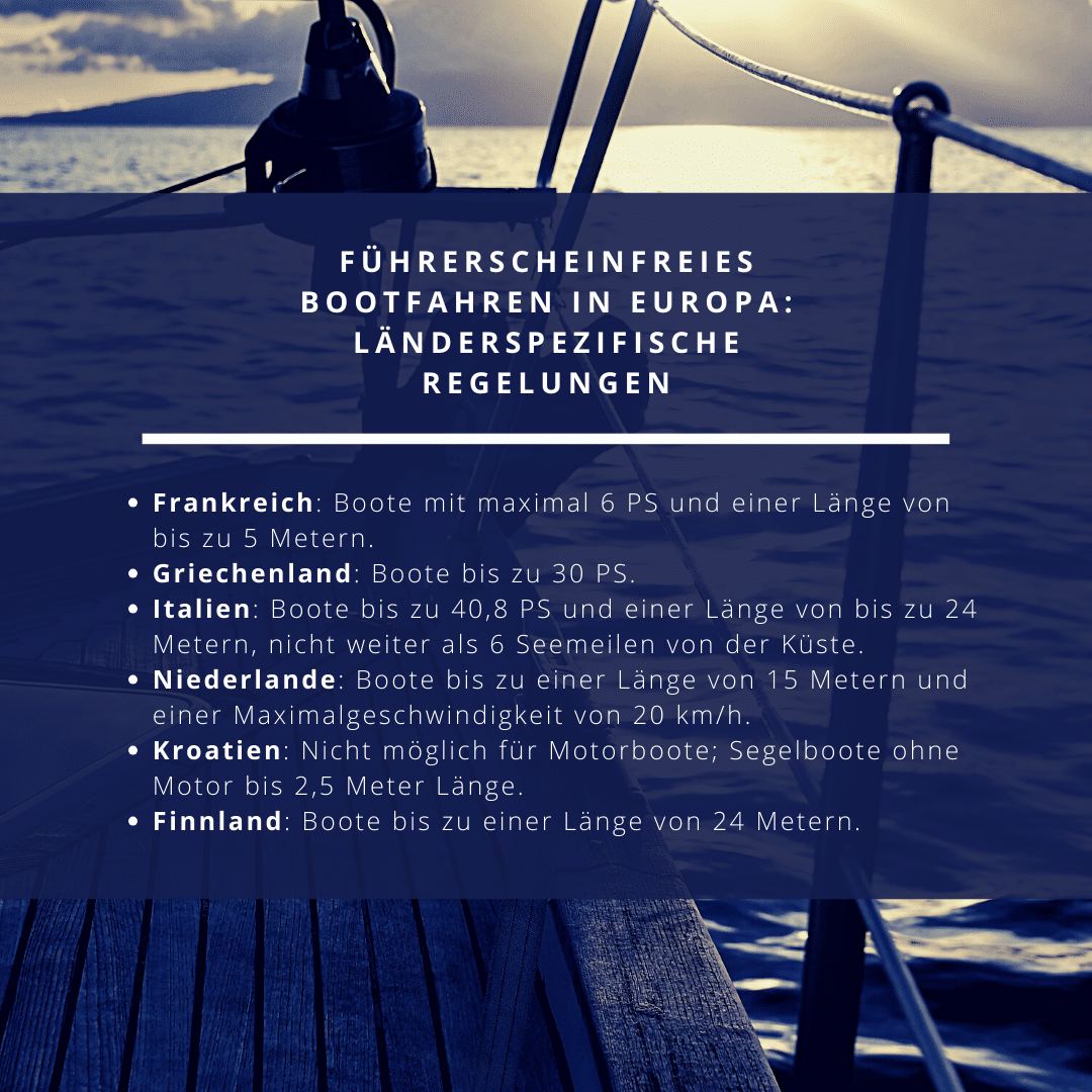 Bootsführerschein Diese 9 Varianten gibt es SPORTS INSIDER