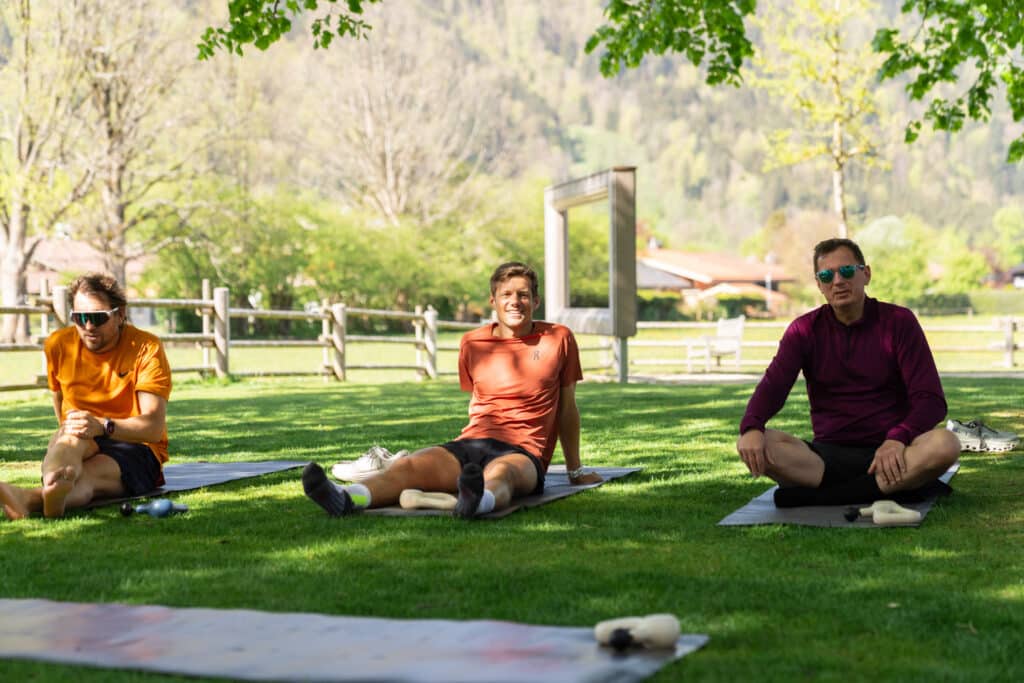 Das Gegenteil der Regeneration ist die Degeneration. Und das lief im April 2024. 12 Therabody Event Tegernsee 2024 laufen daniel sports insider laufblogger mobility theragun massage massagepistole