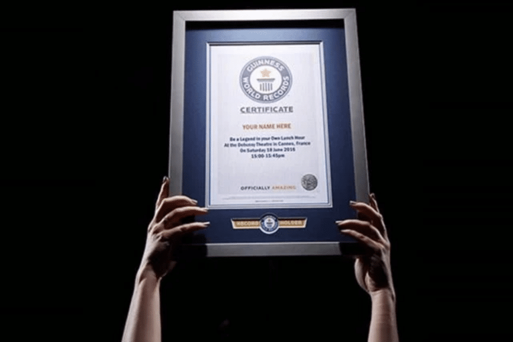 Peloton Weltrekord zu Thanksgiving? Gleich zwei Guinness World Records geplant 3 peloton weltrekord rahmen auszeichnung guiness world records rahmen bilderrahmen