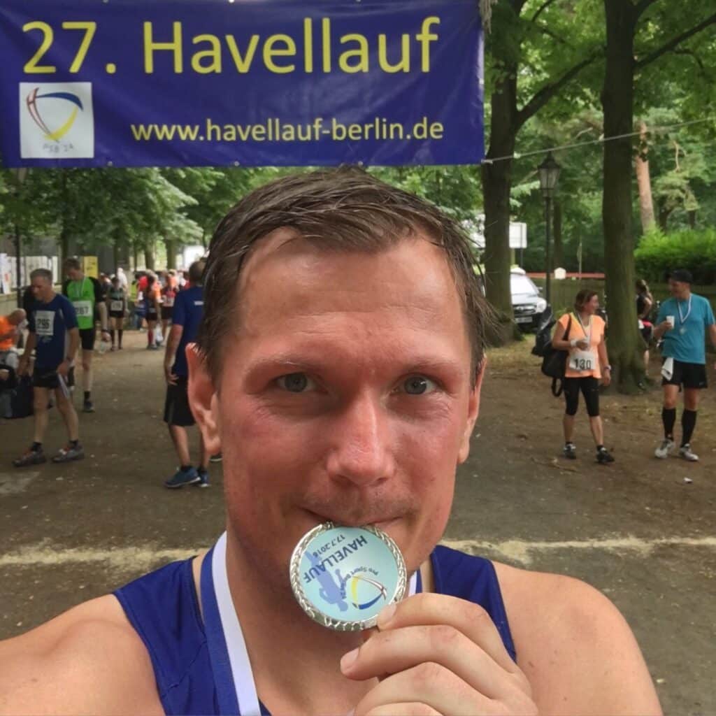 Havellauf Berlin: Tradition auf der Strecke seit über 30 Jahren 5 havellauf berlin medaille